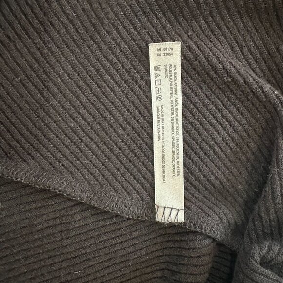 ANTHROPOLOGIE Saturday Sunday Ribbed A Line Halter Mini Short Dress size XS - Picture 9 of 9